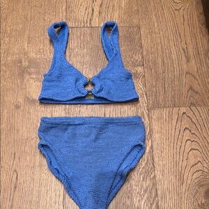 Hunza G Blue Bikini Set